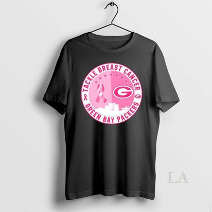 Original Tackle Breast Cancer Green Bay Packers Football Skyline Long