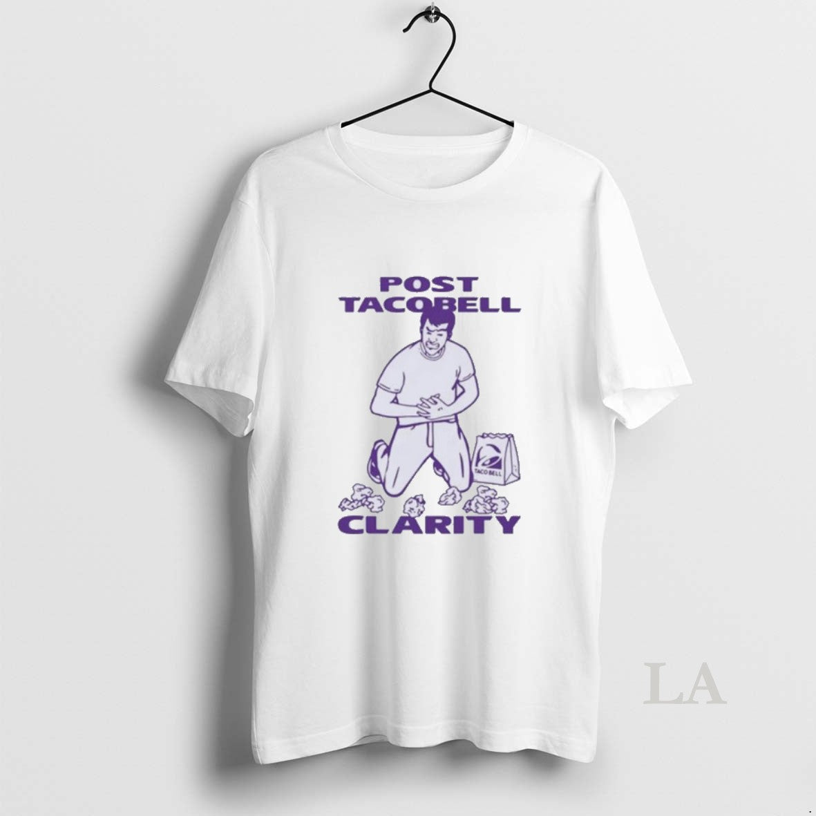 Original Taco Bell Post Taco Clarity Long Sleeve Premium Apparel