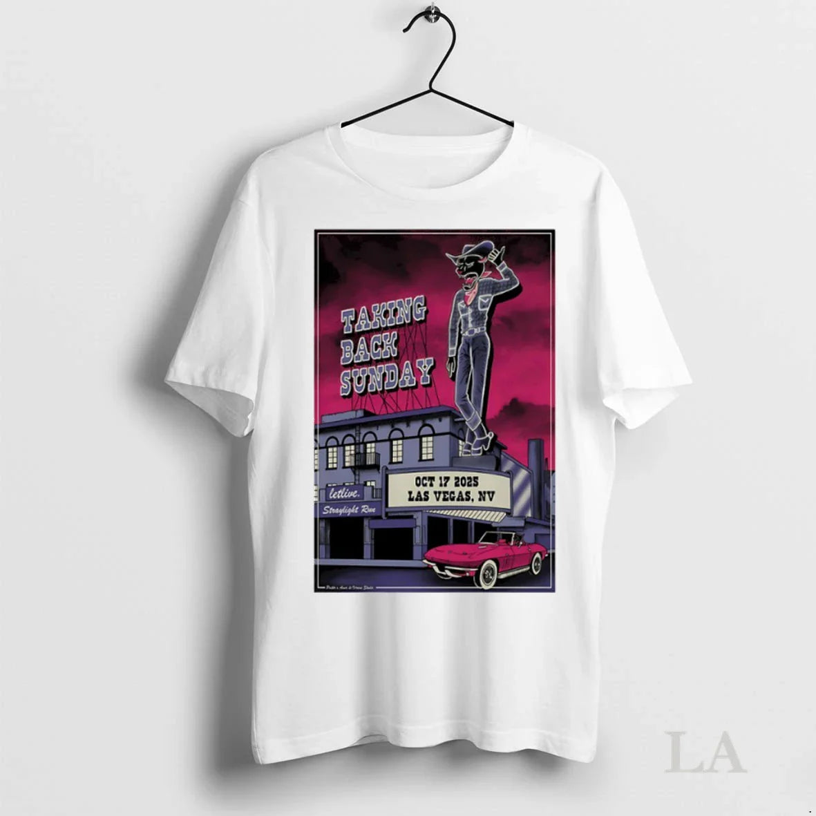 Original Taking Back Sunday Las Vegas Oct 17 2025 Tank Top Unique Look