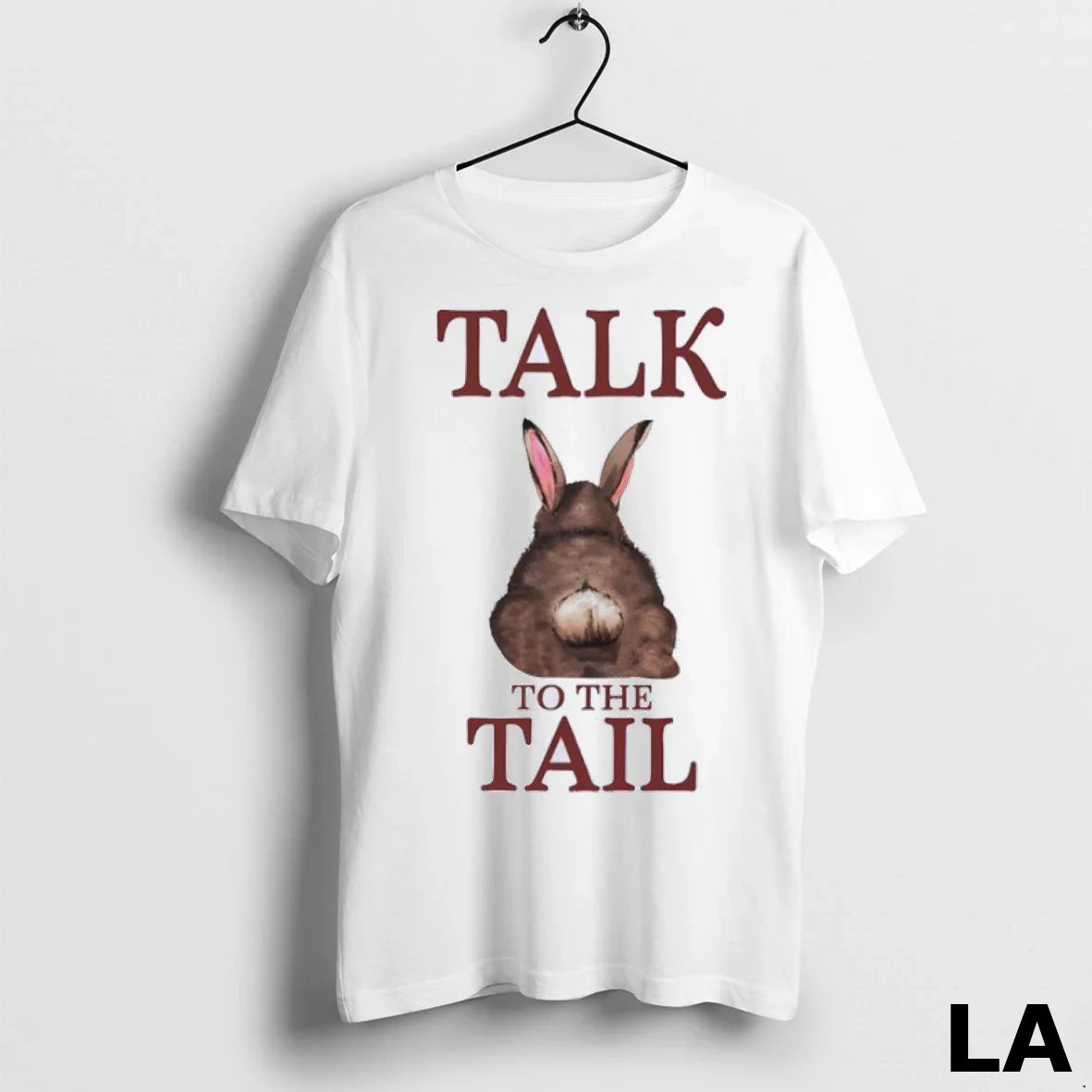Original Talk To Tail Rabbit TShirt Stylish Style