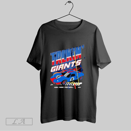 Original Talkin Giants Race Car New York Football Shirt Exclusive Gift