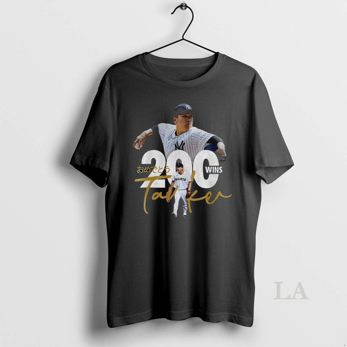 Original Tanaka Masahiro New York Yankees Baseball 200 Wins Japan
