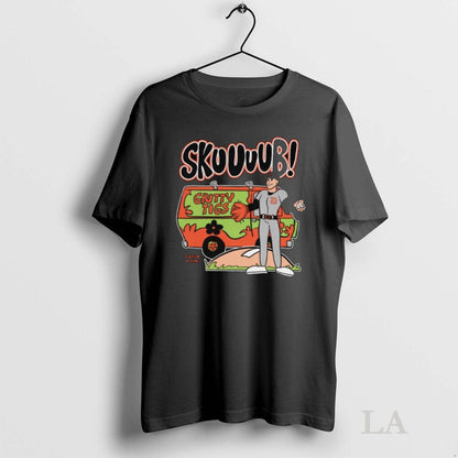 Original Tarik Skubal Detroit Tigers Skuuuub Gritty Tigs Cartoon Long