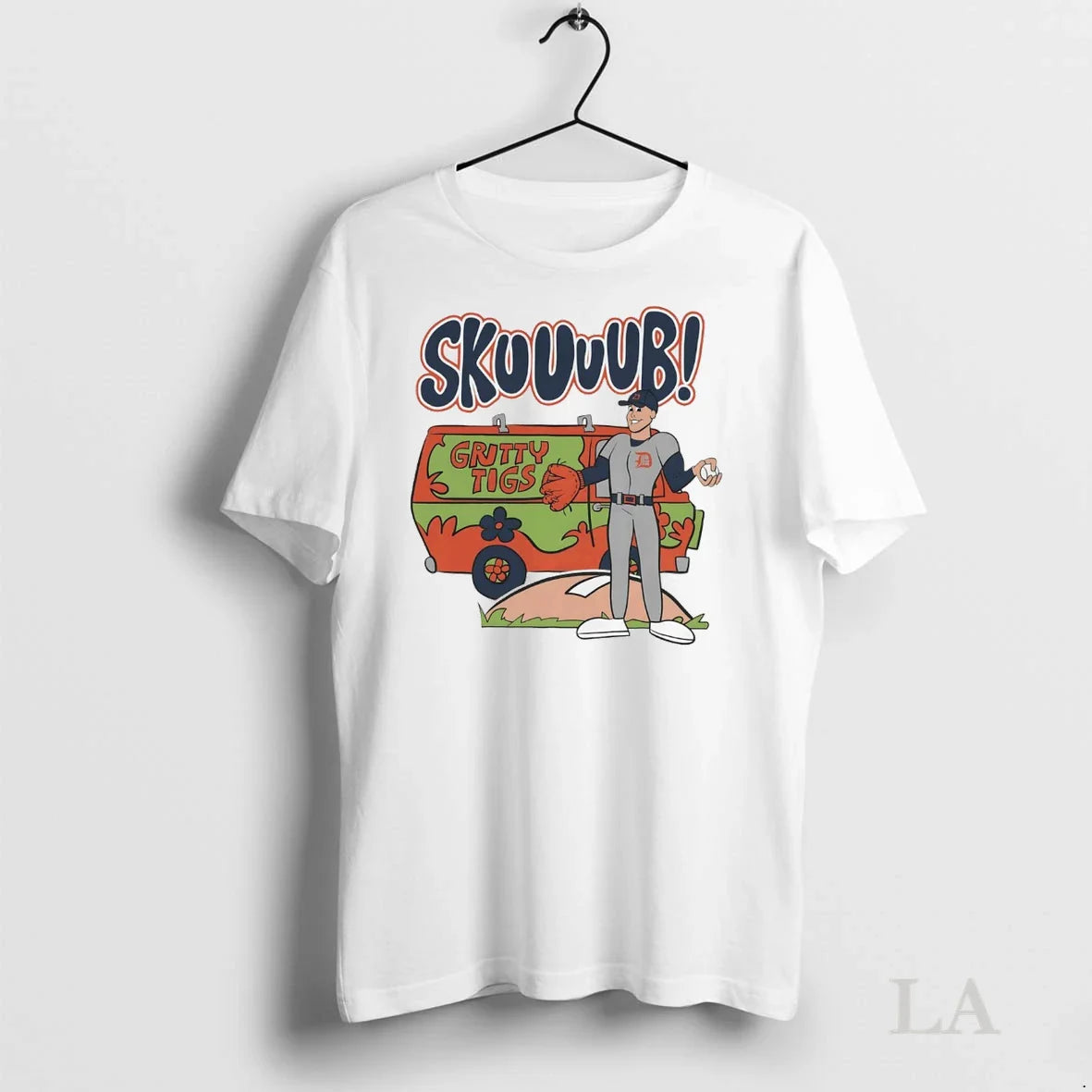 Original Tarik Skubal Skub Gritty Tigs Detroit Tigers Shirt Authentic