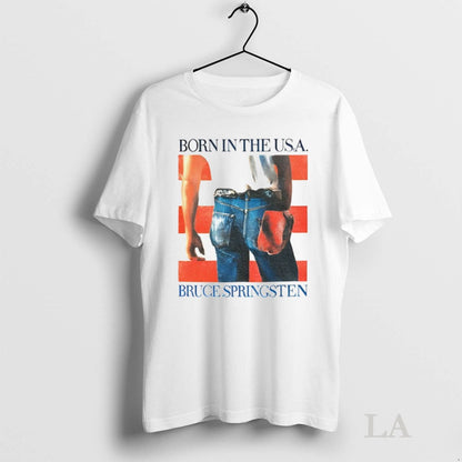 Original Taylor Wearing Bruce Springsteen Born Usa Tee Modern Gift