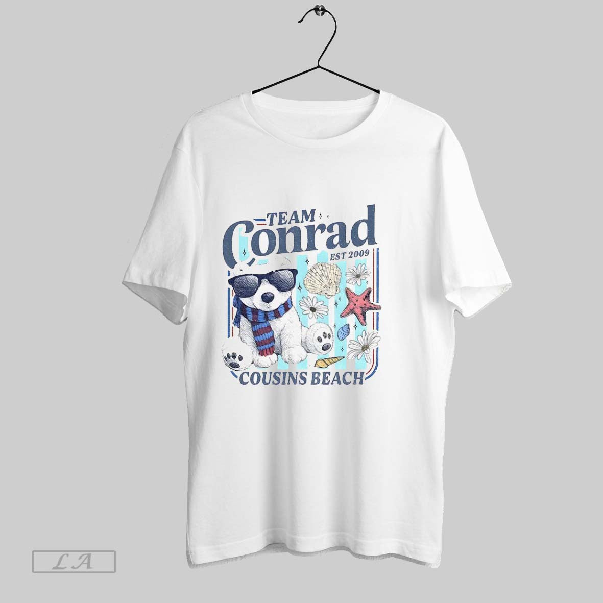 Original Team Conrad Junior Mint Bear Cousins Beach Tank Top