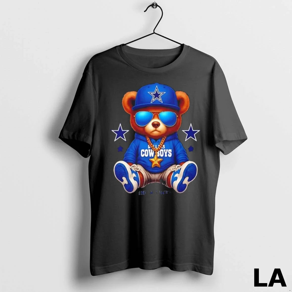 Original Teddy Bear X Dallas Cowboys Hip Hop They Not Like Us Tee