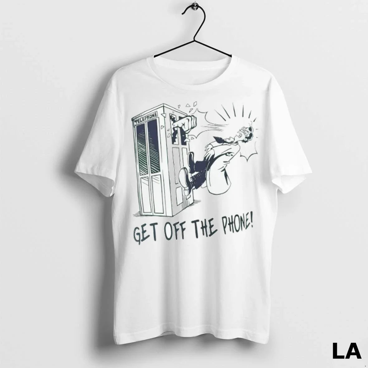 Original Telephone Get Off Phone Tee Vintage Outfit
