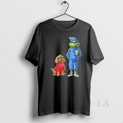 Original Tennessee Titans Grinch And Dog Football 2025 Long Sleeve