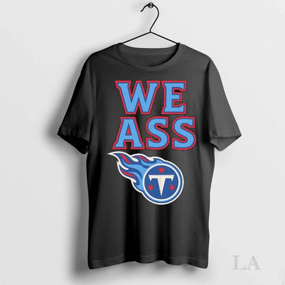 Original Tennessee Titans Wa Ass Logo Ladies Shirt Elegant Style