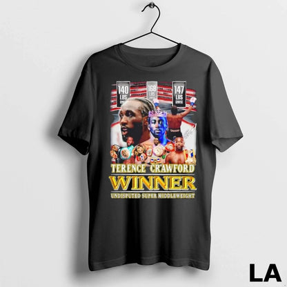 Original Terence Crawford Winner Undisputed Super Middleweight