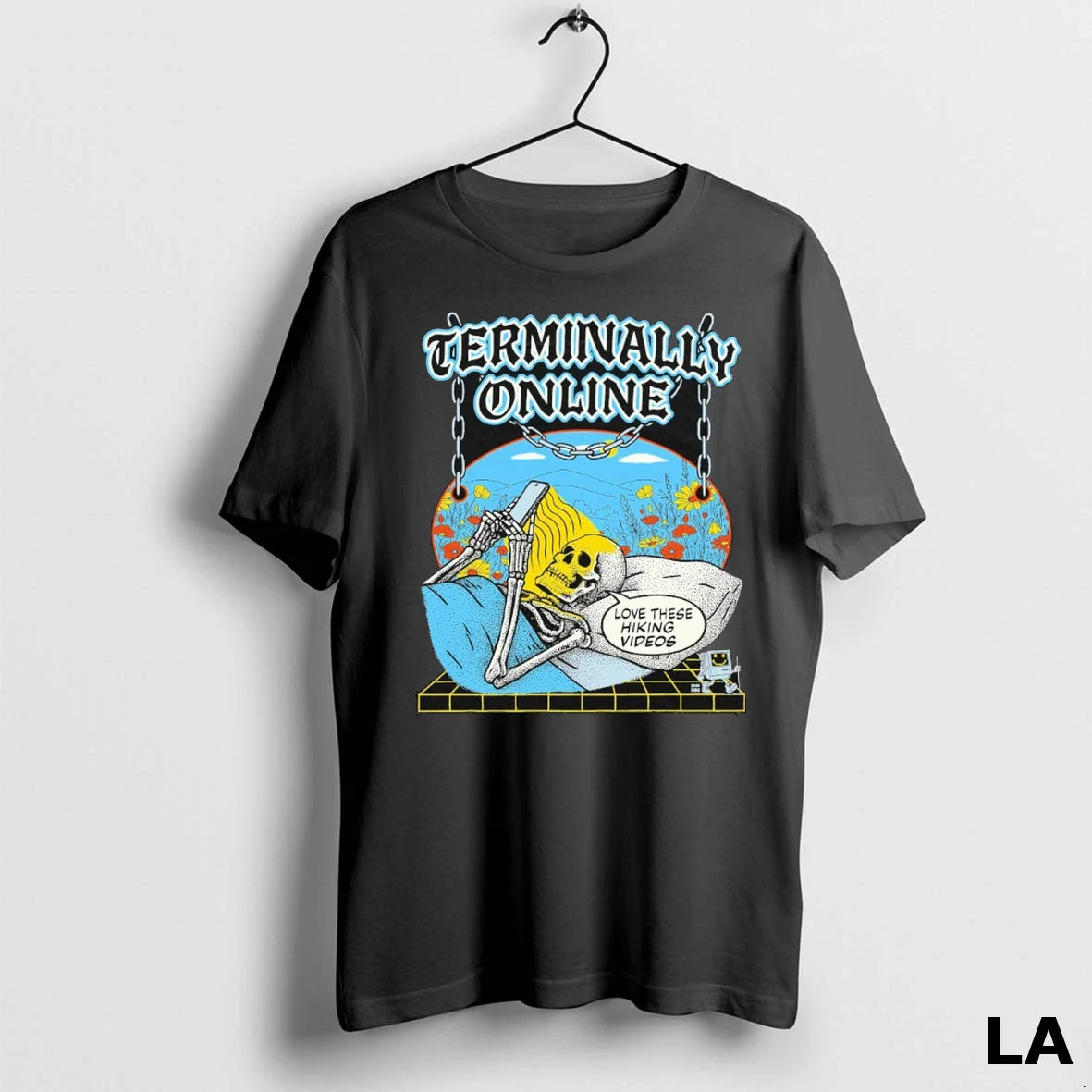 Original Terminally Online Love These Hiking Videos Long Sleeve