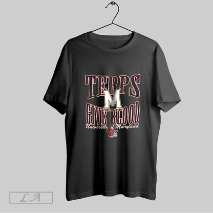 Original Terps Give Blood University Maryland Sweatshirt Exclusive