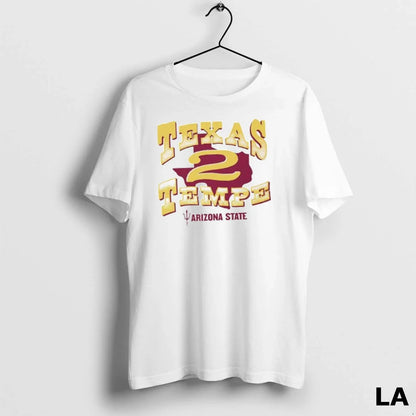 Original Texas 2 Tempe Tempe Arizona State Sun Devils Shirt Classic