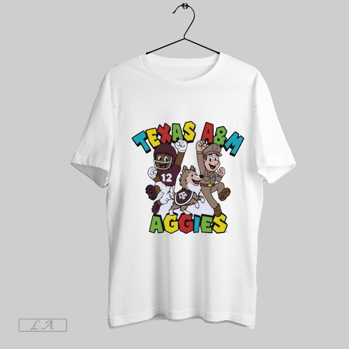 Original Texas Am Aggies Character Trio Long Sleeve Premium Collection