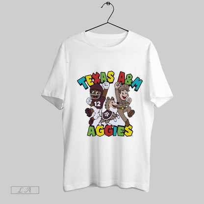 Original Texas Am Aggies Character Trio Long Sleeve Premium Collection