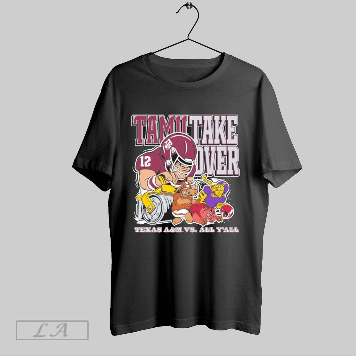 Original Texas Am Aggies Tamu Takeover Vs All Yall Tee Unique Style