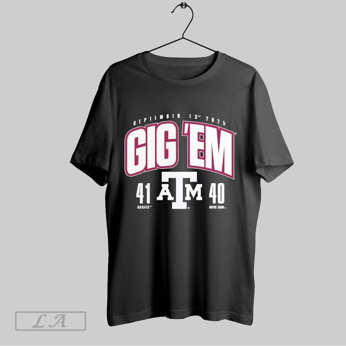 Original Texas Am Aggies Vs Notre Dame Fighting Irish 2025 Gig Em