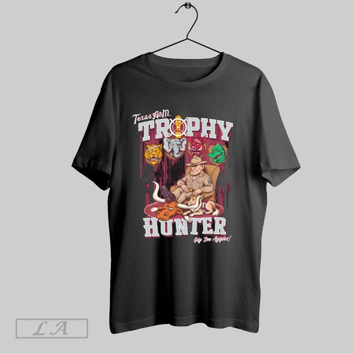 Original Texas Am Trophy Hunter Long Sleeve Exclusive Collection