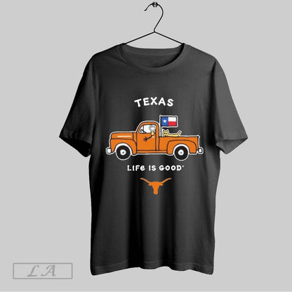 Original Texas Longhorns Life Is Good Jake Sunday Sweatshirt Classic
