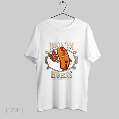 Original Texas Longhorns Red River Rivalry Hook Em Horns Cartoon