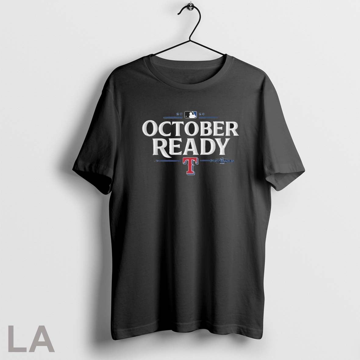 Original Texas Rangers 2025 October Ready Mlb Postseason Tee Unique