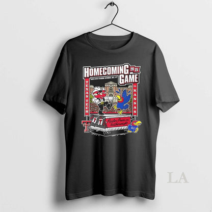 Original Texas Tech Vs Kansas 2025 Homecoming Long Sleeve Unique Style