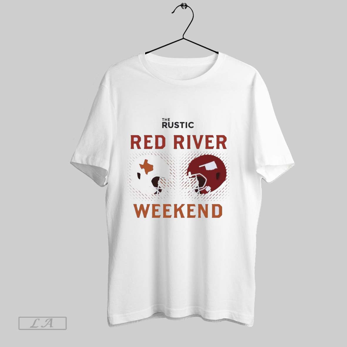 Original Texas Vs Oklahoma Rustic Red River Weekend 2025 Long Sleeve