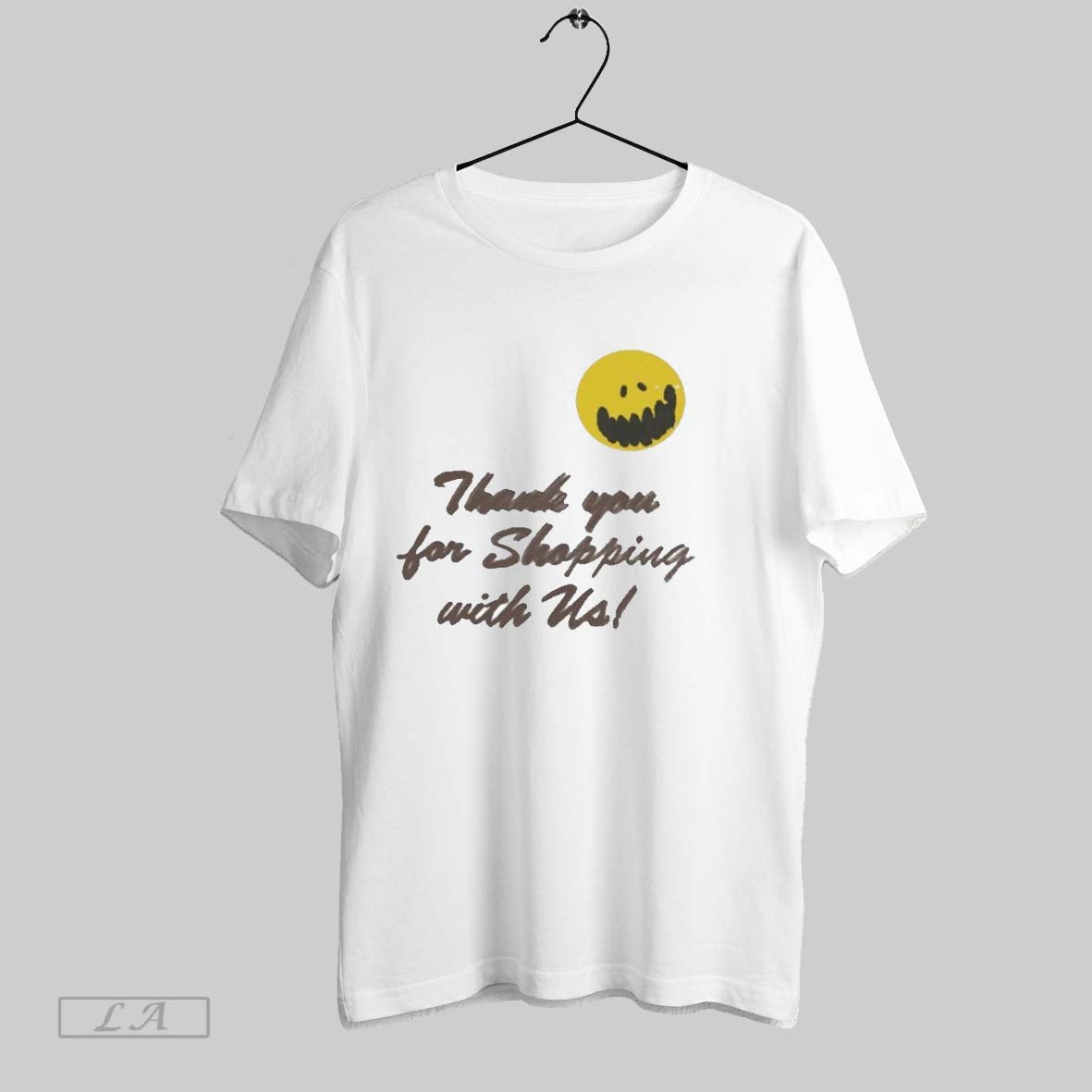 Original Thank You Shopping Us Fruit Mkt Sweatshirt Authentic Art