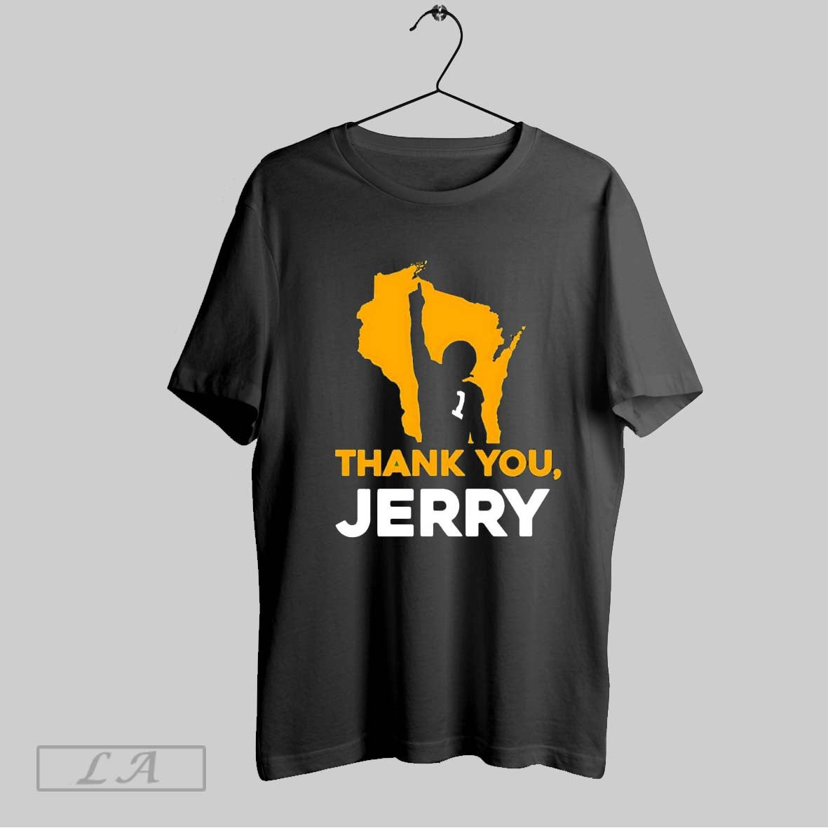 Original Thank You Jerry Green Bay Packer Football Tank Top Vintage