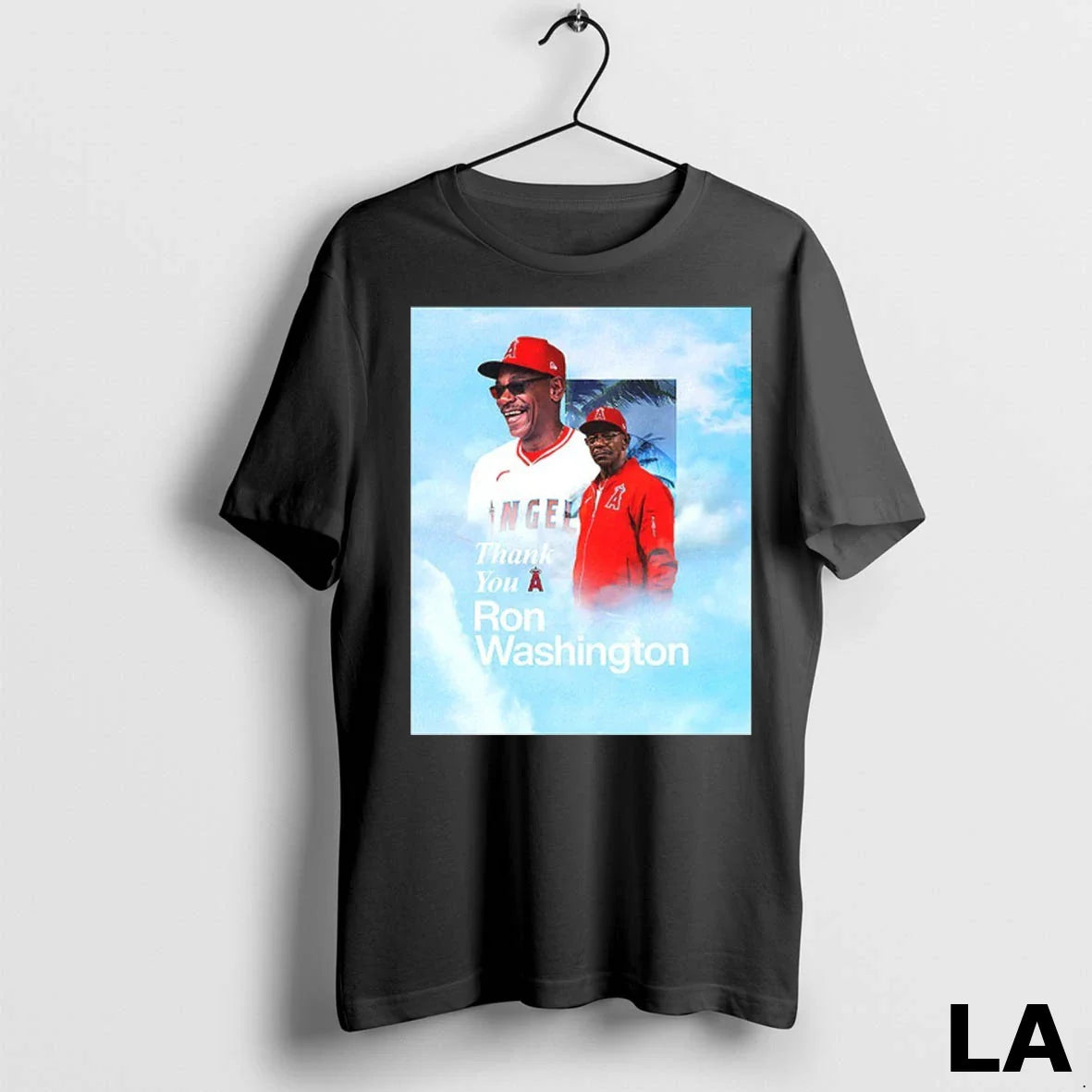 Original Thank You Ron Washington Los Angeles Angels Tank Top