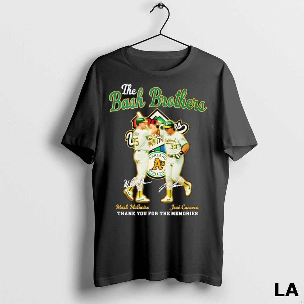Original Bash Brothers Oakland Athletics Mark Mcgwire And Jose