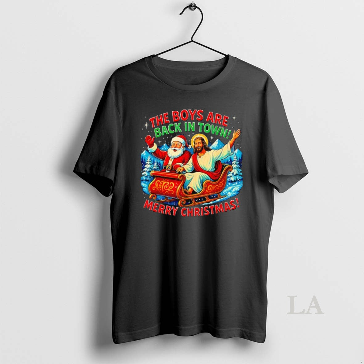 Original Are Back Town Merry Tank Top Unique Fashion