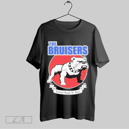 Original Bruisers Street Rock N Roll Est 1988 Bulldog Hoodie Unique