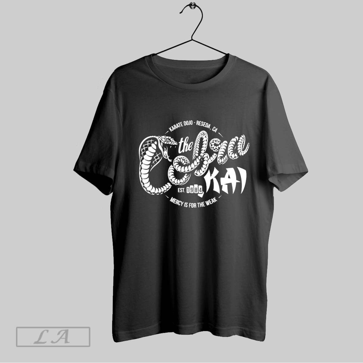 Original Cobra Kai Dojo 1984 Mercy Is Weak TShirt Trendy Art