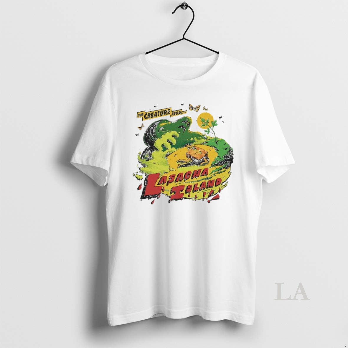 Original Creature From Lasagna Island Month Oct 2025 TShirt Authentic