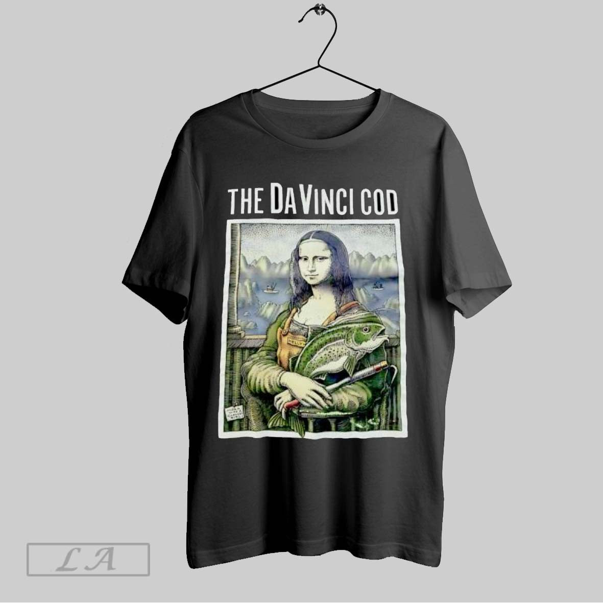Original Da Vinci Cod Mona Lisa Shirt Premium Apparel