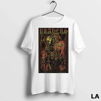 Original Death Skeleton Draders Leafar Seyer Tour 2025 TShirt Trendy
