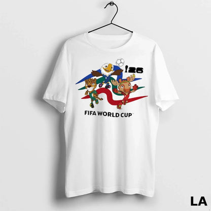 Original Fifa 2026 World Cup Mascot Crew Ladies Sweatshirt Designer
