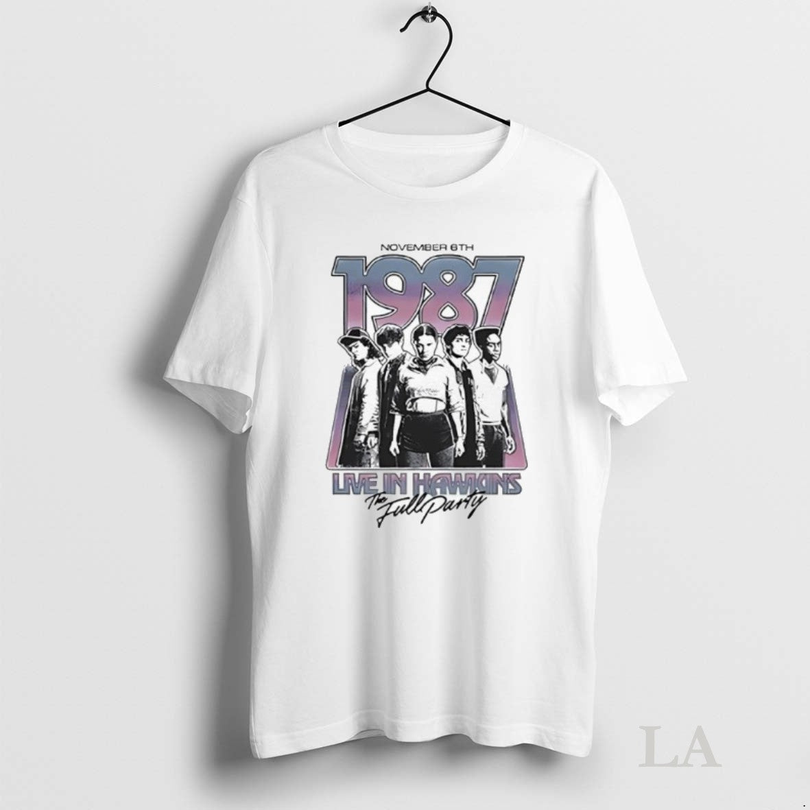 Original Full Party November 6Th 1987 Live Hawkins TShirt Classic Gift