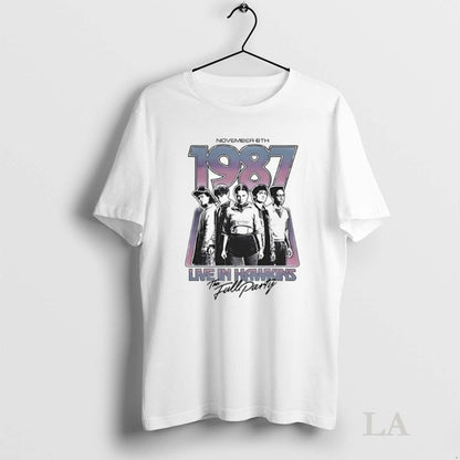 Original Full Party November 6Th 1987 Live Hawkins TShirt Classic Gift