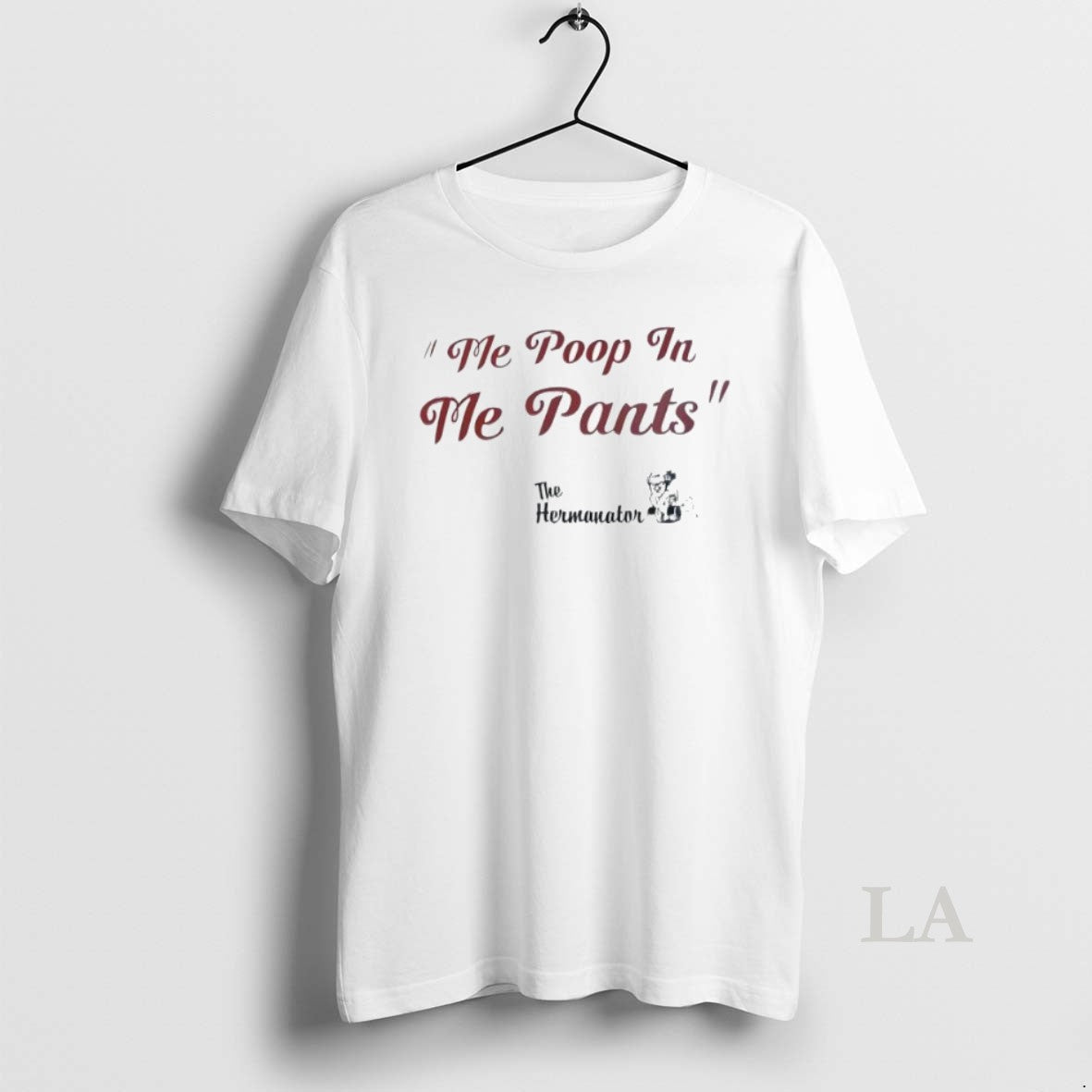 Original Hermanator Me Poop Me Pants Long Sleeve Retro Look