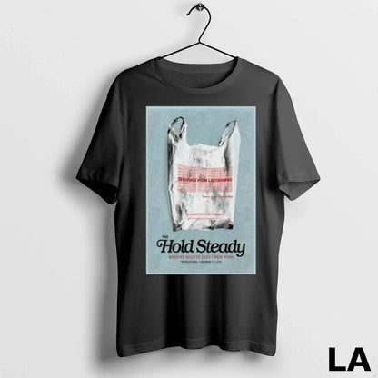 Original Hold Steady Tour New York 2025 Shirt Authentic Style