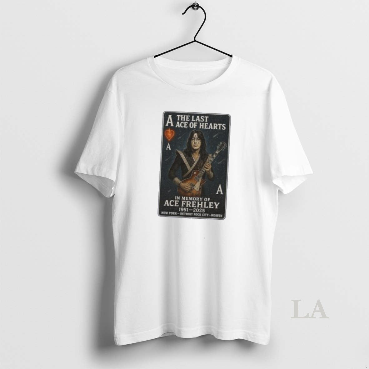 Original Last Ace Hearts Memory Ace Frehley 1951 2025 Sweatshirt