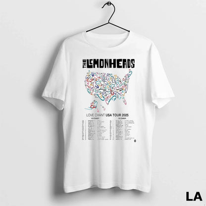Original Lemonheads Love Chant 2025 Tour Usa Dates TShirt Authentic