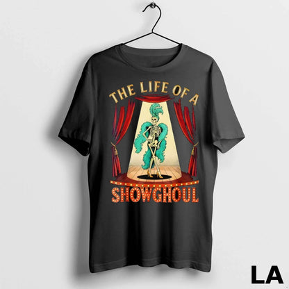 Original Life Showghoul Halloween Show Skeleton TShirt Designer Gift