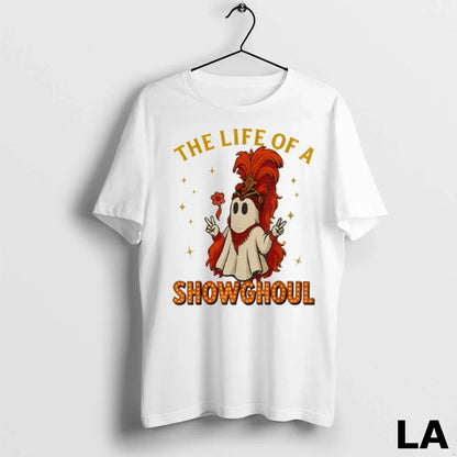 Original Life Showghoul Halloween Ghost Ladies Hoodie Premium Merch