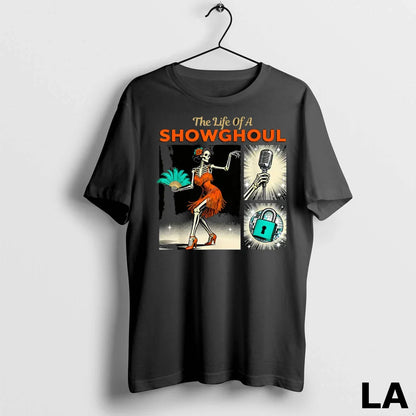 Original Life Showghoul Halloween Show Skeleton Shirt Unique