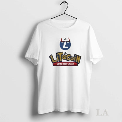 Original Litecoin Gotta Hodl Em All Pokemon Tee Unique Gift