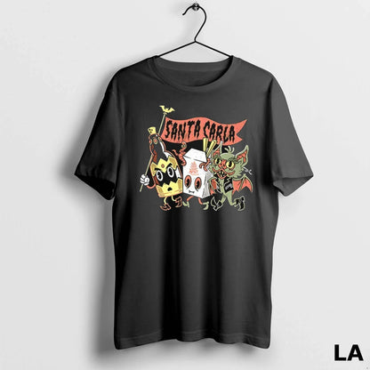 Original Lost And Lets All Go To Lobby Santa Carla Lobby Tank Top